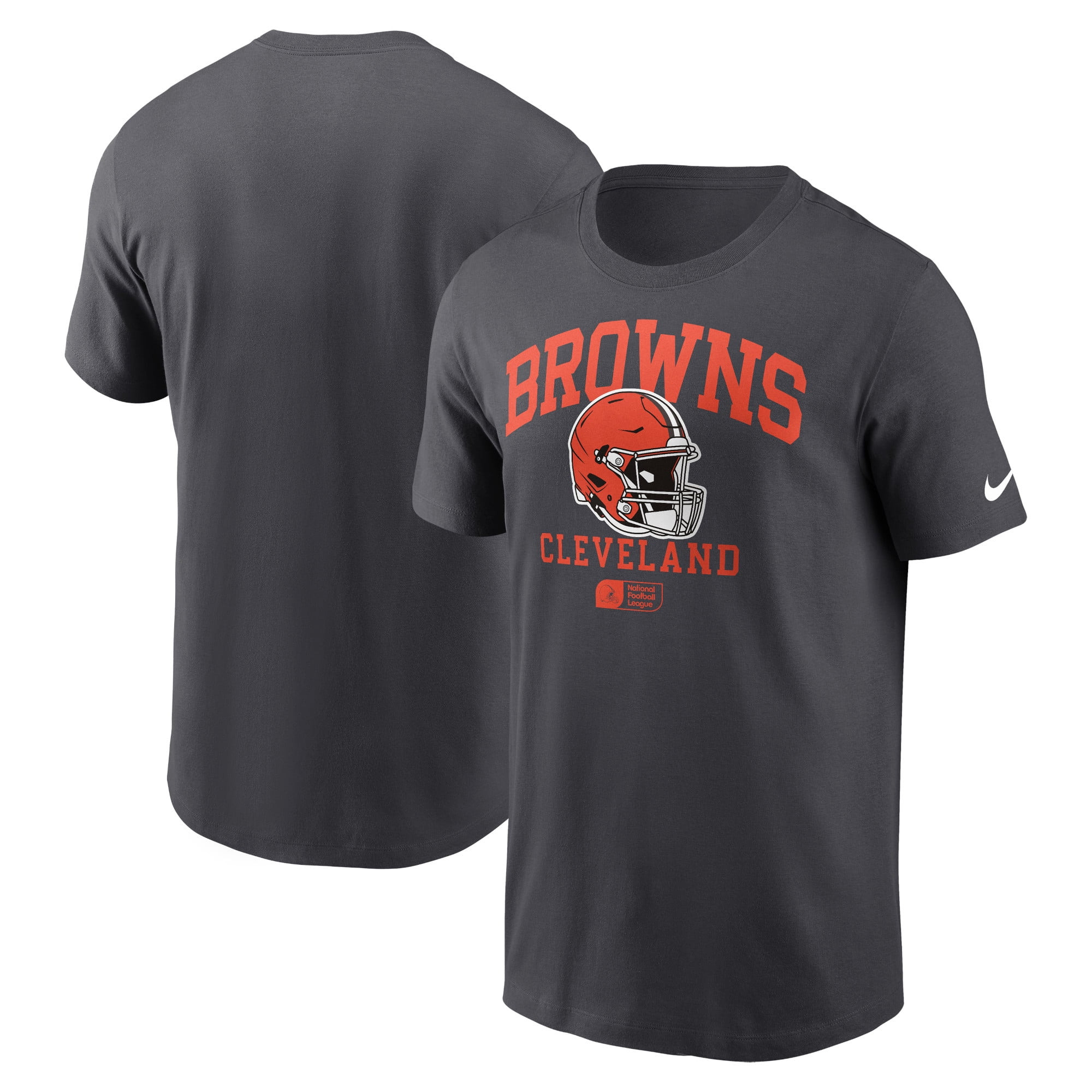 Men 2025 NFL Cleveland Browns Grey T shirts